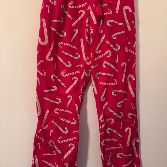 Old Navy Pink Candy Christmas PJ Bottoms sleep pants Size small - Picture 1 of 4